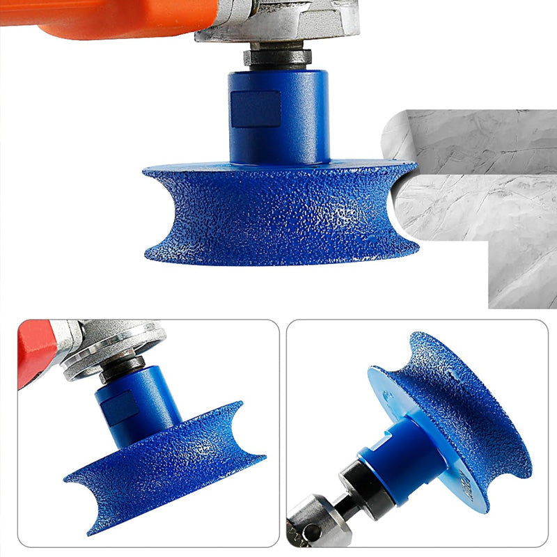 Edge Grinding Disc Diamond Coated Concave 74mm