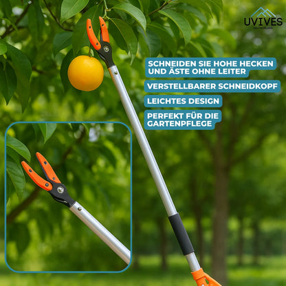 Effortless Trimming Tool for Tall Hedges