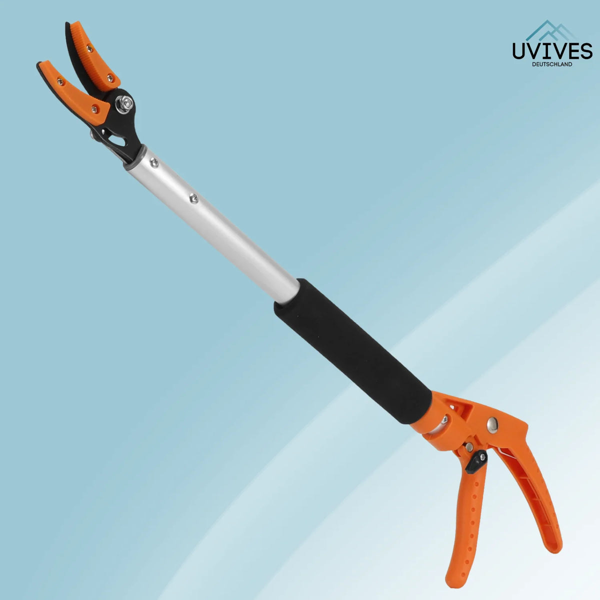 Effortless Trimming Tool for Tall Hedges