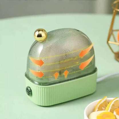 Egg Cooker & Poacher Adjustable Heat Settings 2-Egg Capacity