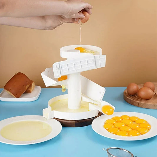 Egg Separator Tool Fast Clean Dishwasher-Safe & Food-Safe Plastic