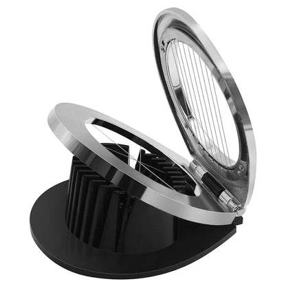 Egg Slicer 3-in-1 Stainless Steel Wires Non-Slip Base