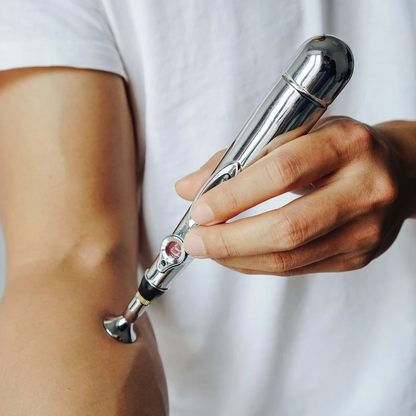 Electric Acupressure Pen Needle-Free Interchangeable Tips & 9 Levels