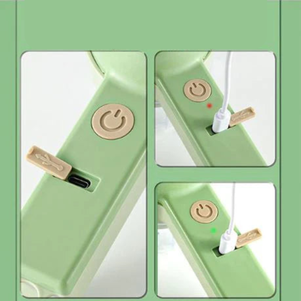 Electric Chopper 4-In-1 USB Rechargeable Self-Cleaning