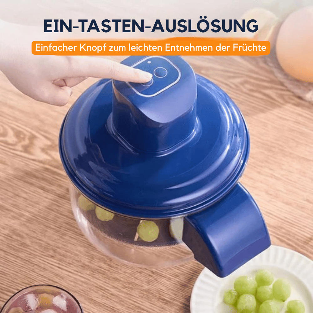 Electric Food Chopper Five-Blade Stainless Steel USB Rechargeable