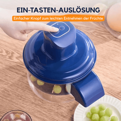 Electric Food Chopper Five-Blade Stainless Steel USB Rechargeable