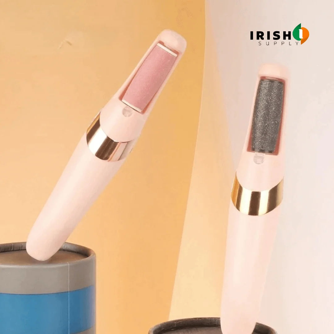Electric Foot File USB Rechargeable Fine & Coarse Rollers