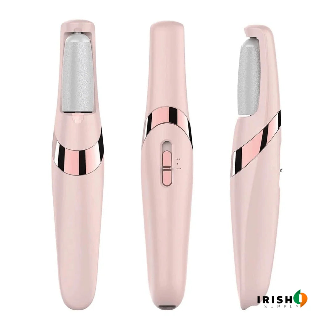 Electric Foot File USB Rechargeable Fine & Coarse Rollers