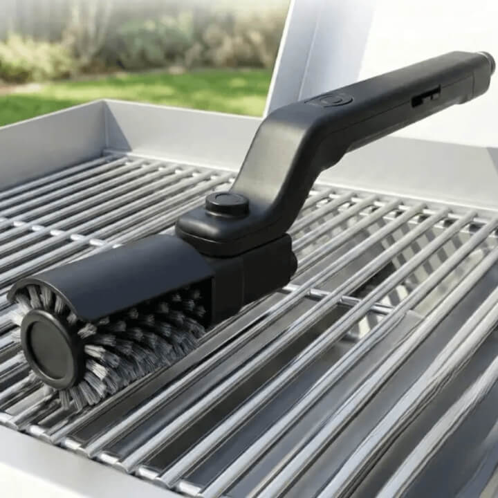 Electric Grill Brush Motorized Rotating Cordless
