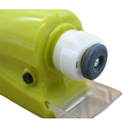 Electric Knife Sharpener Automatic Angle Guide Battery Powered