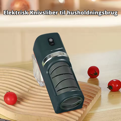 Electric Knife Sharpener USB Rechargeable Coarse & Fine