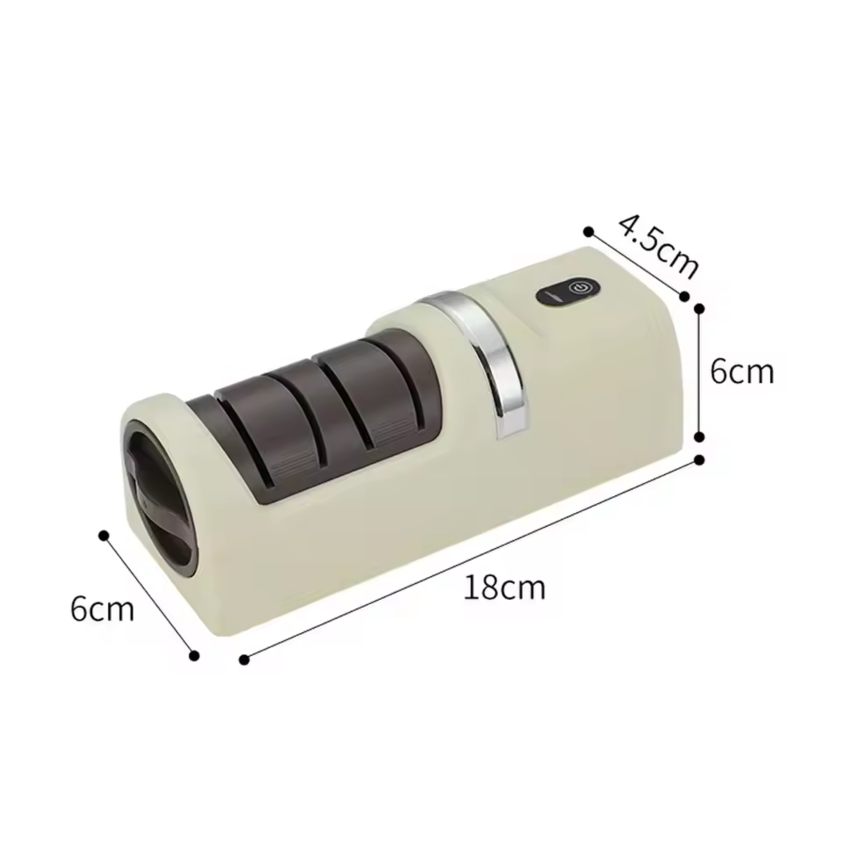 Electric Knife Sharpener USB Rechargeable Coarse & Fine