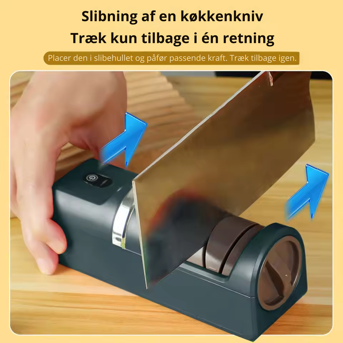 Electric Knife Sharpener USB Rechargeable Coarse & Fine