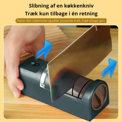 Electric Knife Sharpener USB Rechargeable Coarse & Fine
