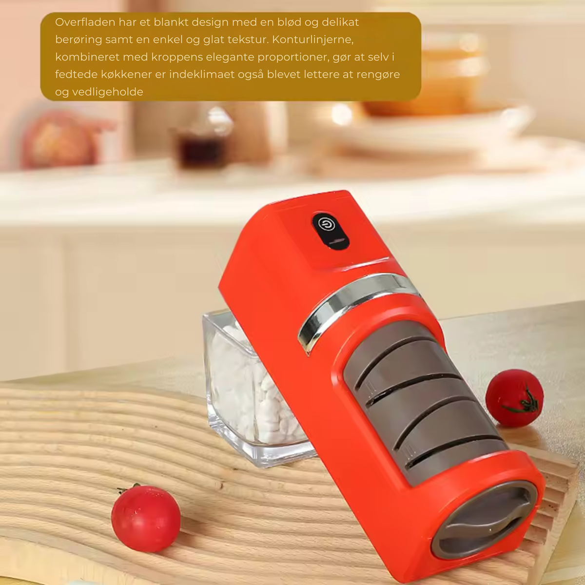 Electric Knife Sharpener USB Rechargeable Coarse & Fine