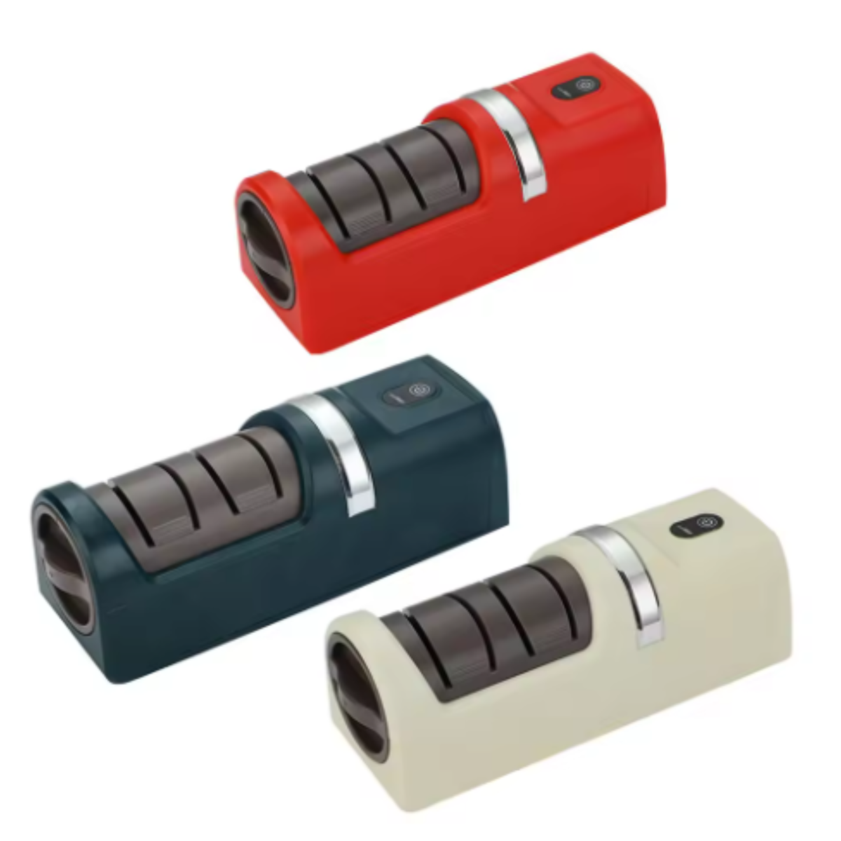 Electric Knife Sharpener USB Rechargeable Coarse & Fine