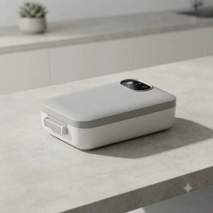 Electric Lunch Box Cordless Self-Heating Stainless Steel Insert
