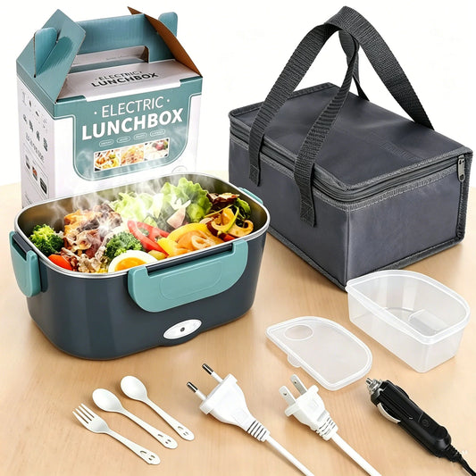 Electric Lunch Box Dual-Power Car & Home Stainless Steel Insert