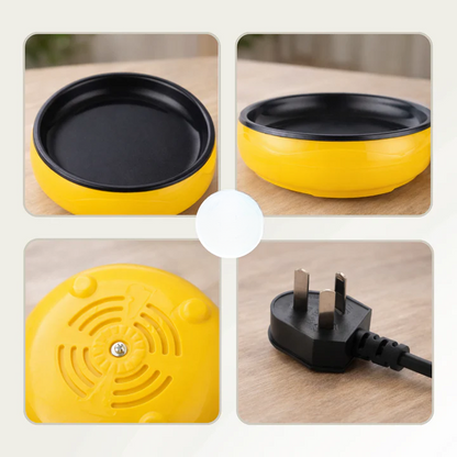 Electric Mini Pan Non-Stick & Fast Heating Auto Shut-Off