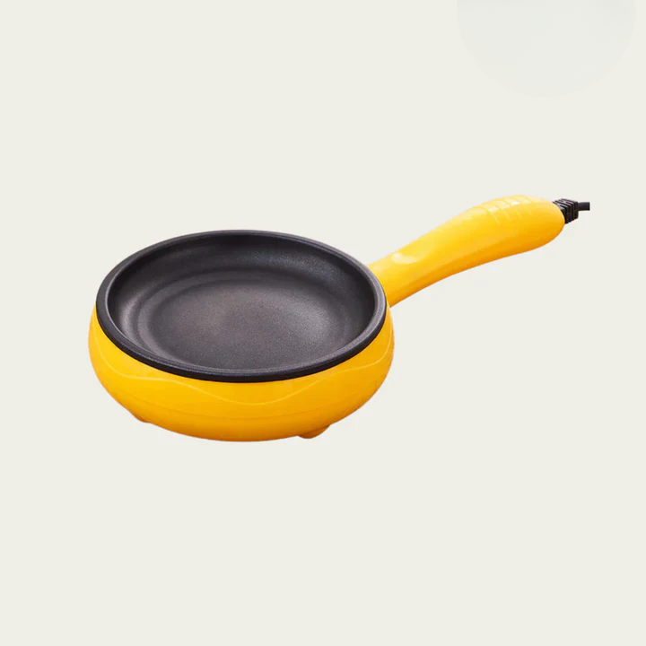 Electric Mini Pan Non-Stick & Fast Heating Auto Shut-Off