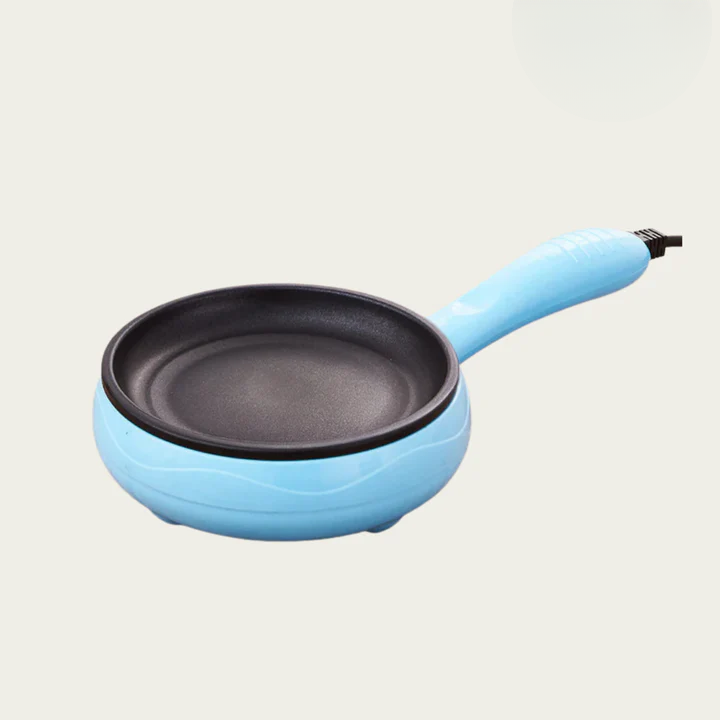 Electric Mini Pan Non-Stick & Fast Heating Auto Shut-Off