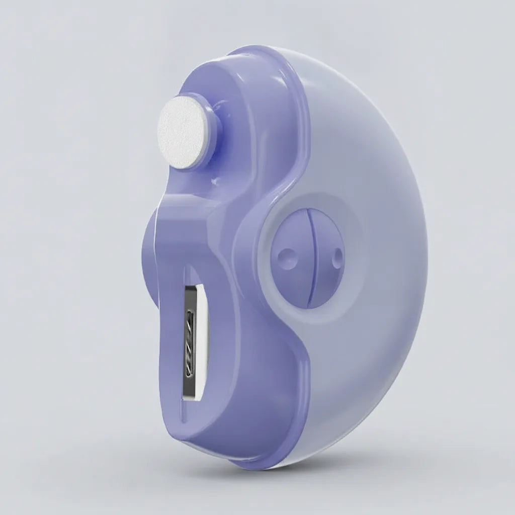 Electric Nail Clipper 2-in-1 Clipper & File USB-C Rechargeable