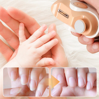 Electric Nail Clipper Cuts & Files USB-C Rechargeable