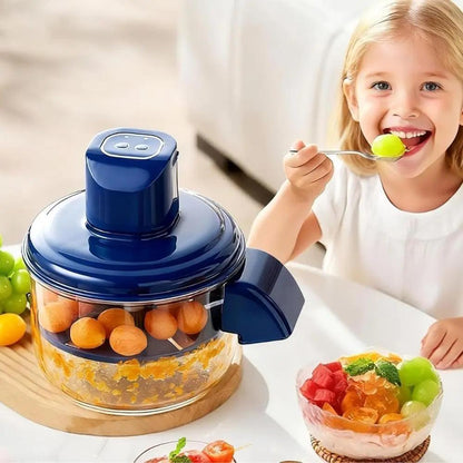 Electric Peeler Automatic Stainless Steel Blades USB Rechargeable
