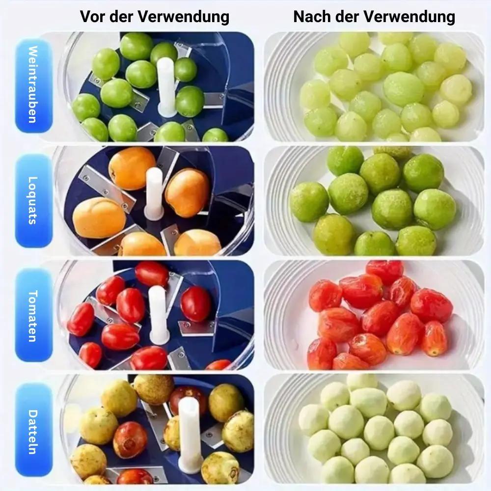 Electric Peeler Automatic Stainless Steel Blades USB Rechargeable