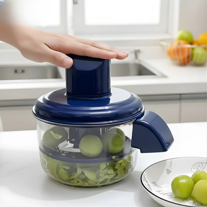 Electric Peeler One-Button USB Rechargeable 5-Blade Stainless Steel