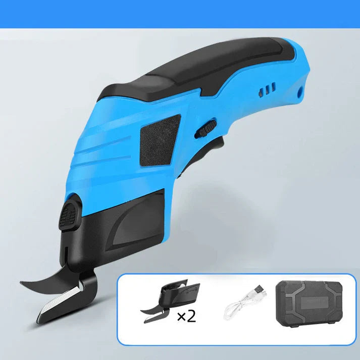 Electric Scissors One-Button Rechargeable Stainless Steel Blades