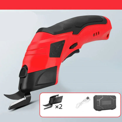 Electric Scissors One-Button Rechargeable Stainless Steel Blades