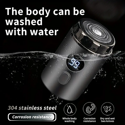 Electric Shaver Portable LED Display & USB Charging