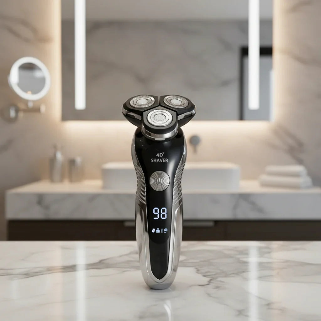 Electric Shaver Waterproof Wet & Dry Rechargeable Cordless