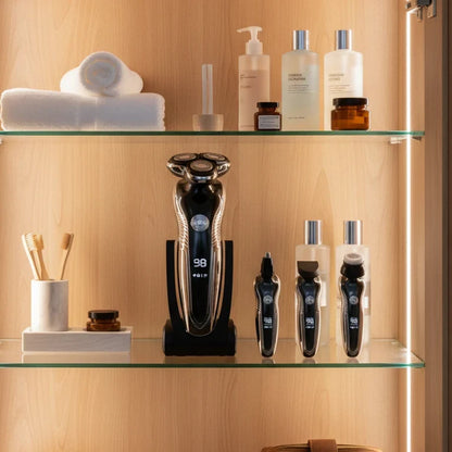 Electric Shaver Waterproof Wet & Dry Rechargeable Cordless