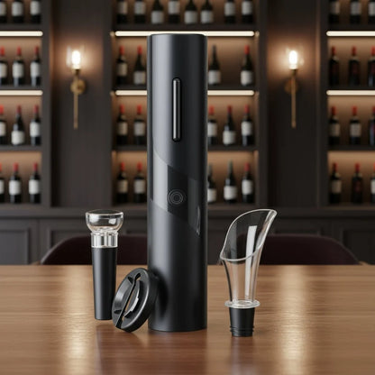 Electric Wine Opener Touch Control Accessory Set