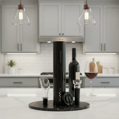 Electric Wine Opener Touch Control Accessory Set