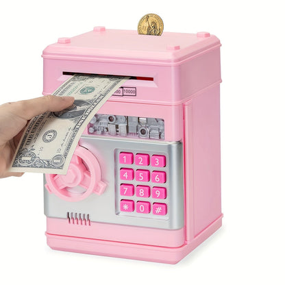 Electronic Piggy Bank 4-Digit Code Lock Sound & LED
