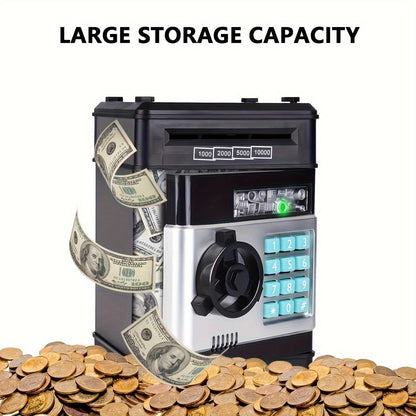 Electronic Piggy Bank 4-Digit Code Lock Sound & LED