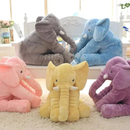 Elephant Pillow Soft Plush PP Cotton Fill Cuddly Comfort