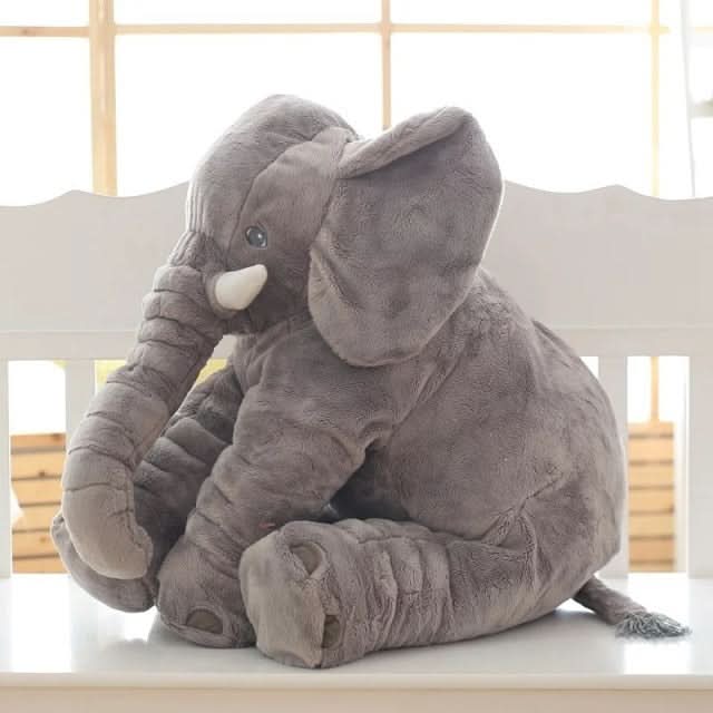 Elephant Pillow Soft Plush PP Cotton Fill Cuddly Comfort