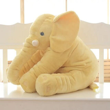 Elephant Pillow Soft Plush PP Cotton Fill Cuddly Comfort