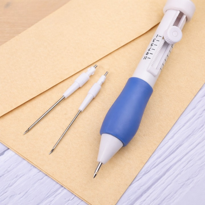 Embroidery Kit Water-Soluble Templates 50 Colors & Needles