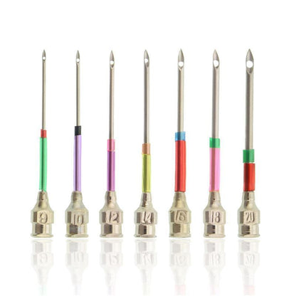 Embroidery Needle Set Color-Coded Smooth Glide Set of 7