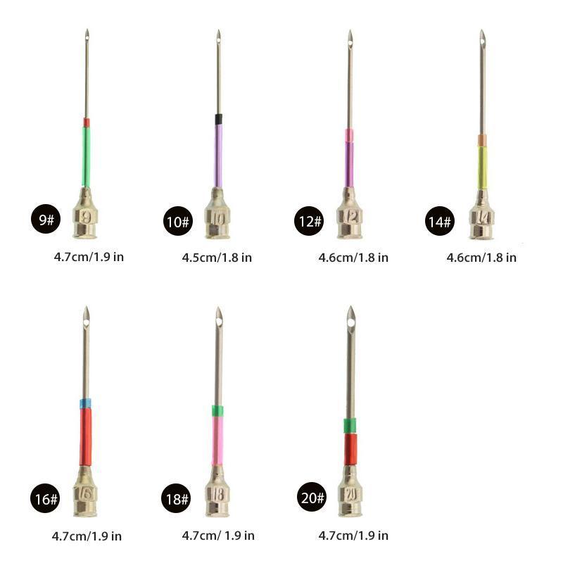 Embroidery Needle Set Color-Coded Smooth Glide Set of 7