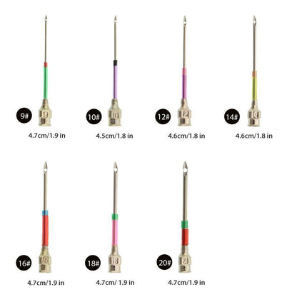 Embroidery Needle Set Color-Coded Smooth Glide Set of 7