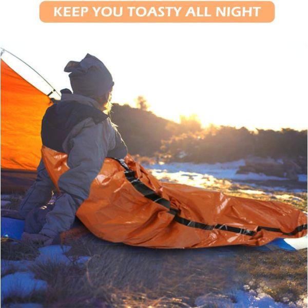 Emergency Blanket Reflective Compact Waterproof & Tear-Resistant