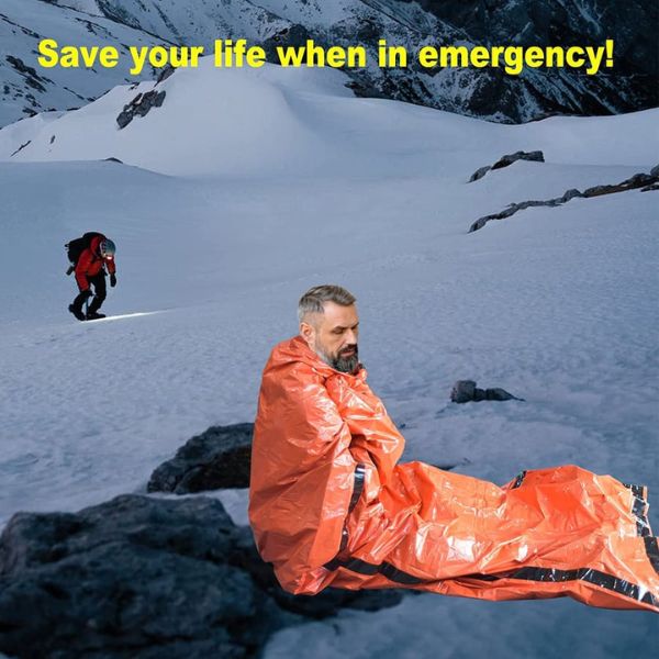 Emergency Blanket Reflective Compact Waterproof & Tear-Resistant