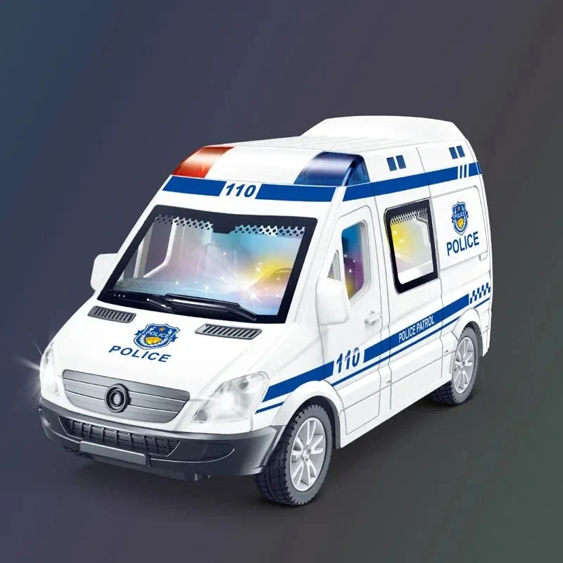 Emergency Vehicle Set Diecast 1:64 Scale 3-Piece