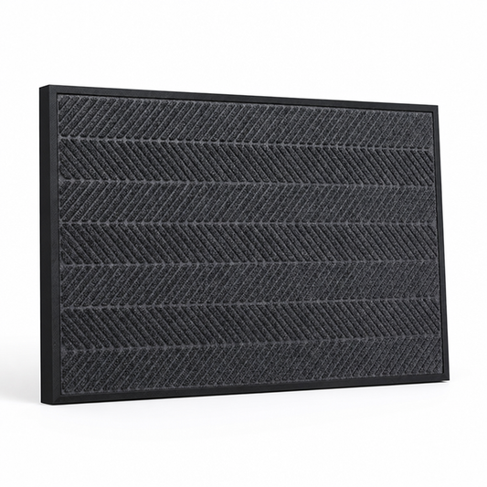 Entrance Mat Herringbone Pattern Non-Slip Easy To Clean